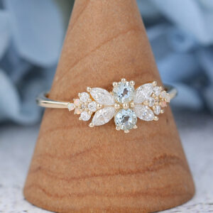 AMANDAFINEJEWELRY Aquamarine Yellow Gold Engagement Ring (3)