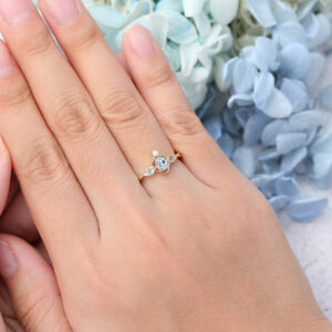 AMANDAFINEJEWELRY Aquamarine Yellow Gold Engagement Ring (6)