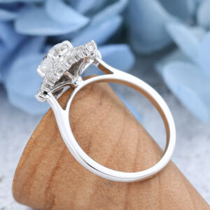 AMANDAFINEJEWELRY Moissanite Oval Cut White Gold Engagement Ring (3)