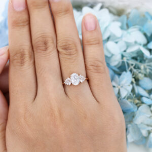 AMANDAFINEJEWELRY Moissanite Rose Gold Engagement Ring (3)