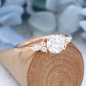 AMANDAFINEJEWELRY Moissanite Rose Gold Engagement Ring (3)
