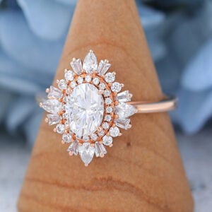 AMANDAFINEJEWELRY Moissanite Rose Gold Engagement Ring (3)