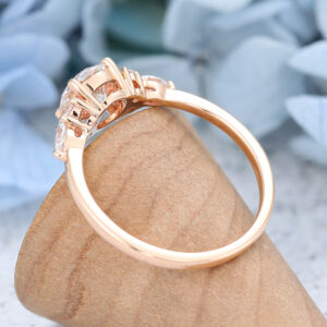AMANDAFINEJEWELRY Moissanite Rose Gold Engagement Ring (4)