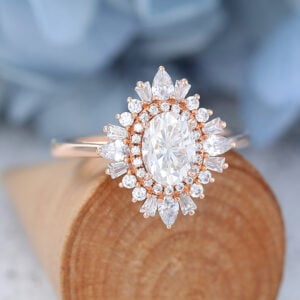 AMANDAFINEJEWELRY Moissanite Rose Gold Engagement Ring (4)