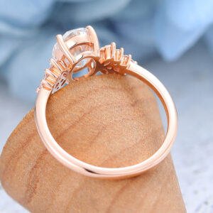 AMANDAFINEJEWELRY Moissanite Rose Gold Engagement Ring (5)