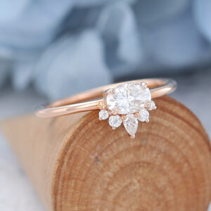 AMANDAFINEJEWELRY Moissanite Rose Gold Engagement Ring (5)