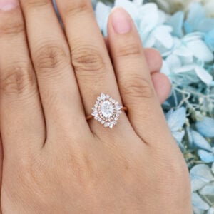 AMANDAFINEJEWELRY Moissanite Rose Gold Engagement Ring (6)