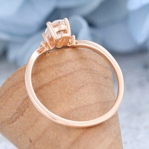 AMANDAFINEJEWELRY Moissanite Rose Gold Engagement Ring (6)