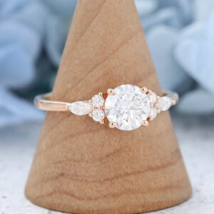 AMANDAFINEJEWELRY Moissanite Rose Gold Engagement Ring (6)