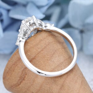 AMANDAFINEJEWELRY Moissanite White Gold Engagement Ring (4)