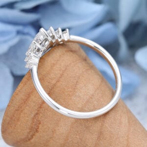 AMANDAFINEJEWELRY Moissanite White Gold Engagement Ring (5)