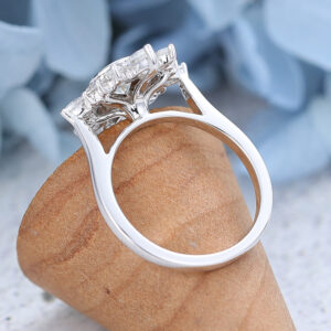 AMANDAFINEJEWELRY Moissanite White Gold Halo Engagement Ring (6)