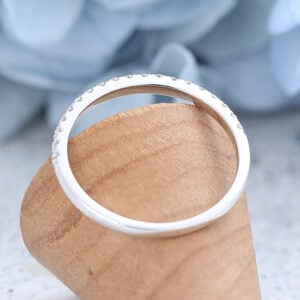 AMANDAFINEJEWELRY Moissanite White Gold Wedding Band (3)