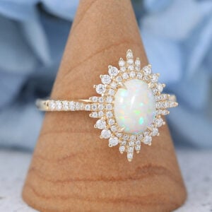 AMANDAFINEJEWELRY Opal Gold Halo Engagement Ring (4)