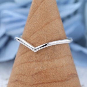 AMANDAFINEJEWELRY White Gold Wedding Band (2)