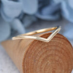 AMANDAFINEJEWELRY Yellow Gold Wedding Band