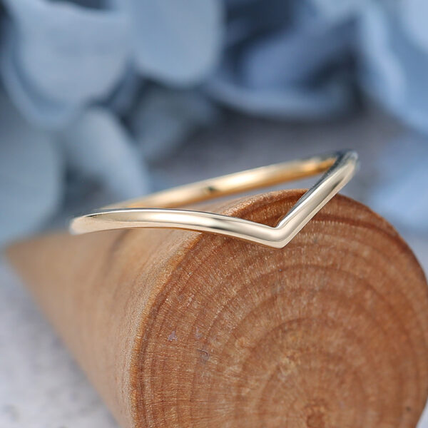 AMANDAFINEJEWELRY Yellow Gold Wedding Band