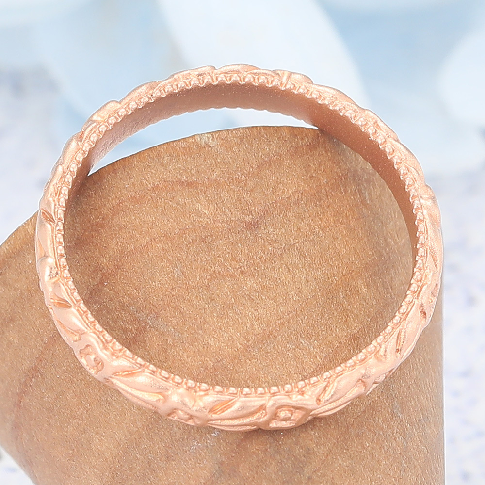 Matte Finish Vintage Wedding Band Solid Ring Matching Stacking (1) Matte Finish Vintage Wedding Band Solid Ring Matching Stacking (1)