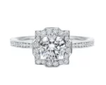 Halo Engagement Ring
