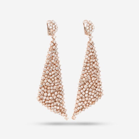 Lab Diamond Chandelier Earrings For Women