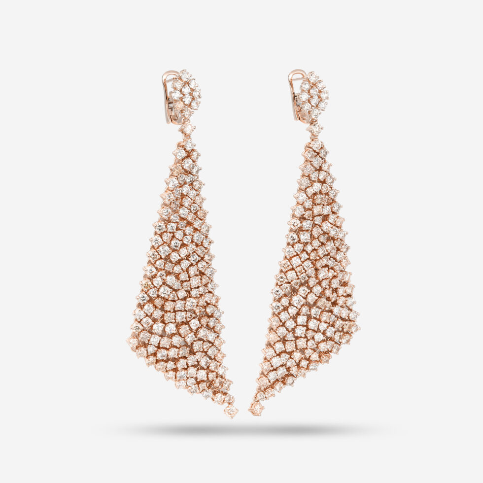 Lab Diamond Chandelier Earrings For Women
