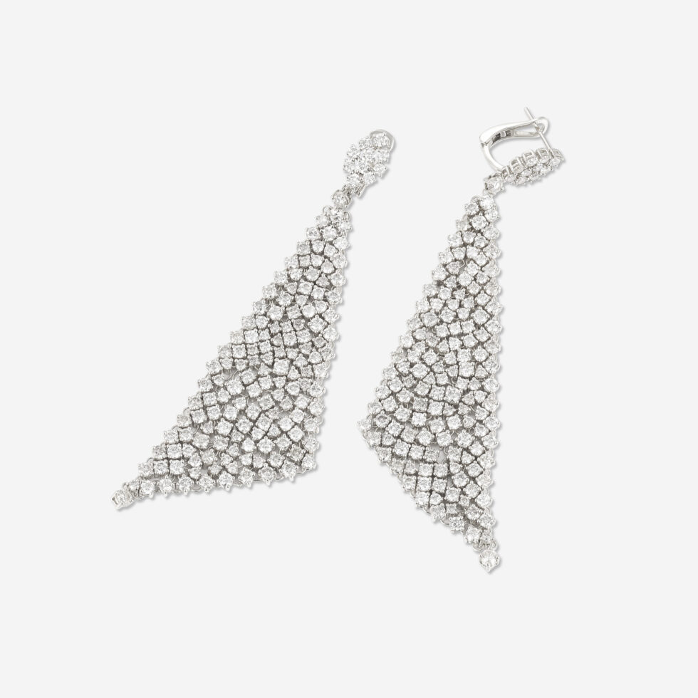 Lab Diamond Chandelier Earrings For Women