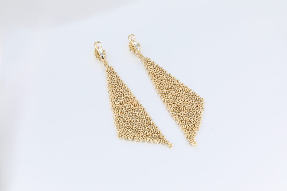 Lab Diamond Chandelier Earrings For Women