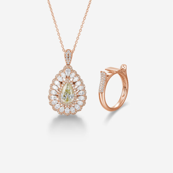 How To Store Necklaces Without Tangling Necklace Chain Length And Sizes Chart Guide Convertible Antique Jewelry Yellow Lab Diamond Halo Engagement Ring & Necklace Set rose gold