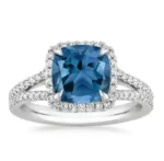 Blue Topaz Ring