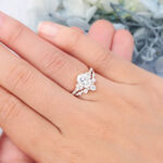 moissanite bridal sets
