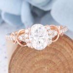 Can Moissanite Get Wet oval cut moissanite ring oval engagementrings how big is a 1 carat diamond