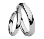 engagement ring vs wedding ring white gold Vs silver permanent jewelry