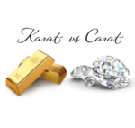 Karat vs carat