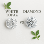 White Topaz vs Diamond