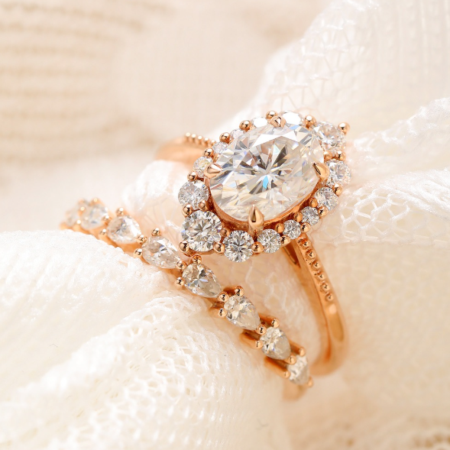 engagement ring vs wedding ring