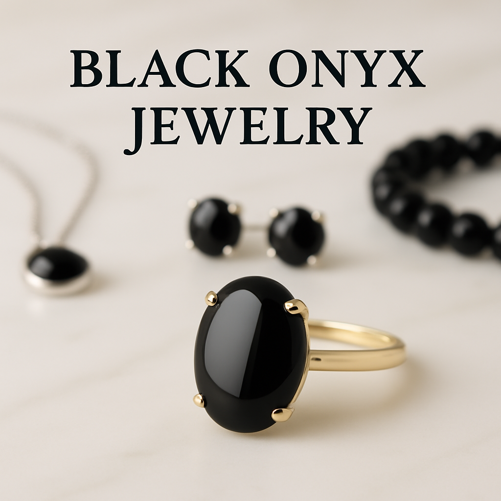 Black onyx jewelry
