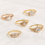 Moissanite Wedding Rings
