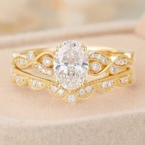 Diamond Color and Clarity Chart How Much Is a 4 Carat Diamond Do Diamonds Scratch Stones for Ring Oval Cut Lab Grown Diamond Engagement Ring Set Vintage Beaded Bridal Set