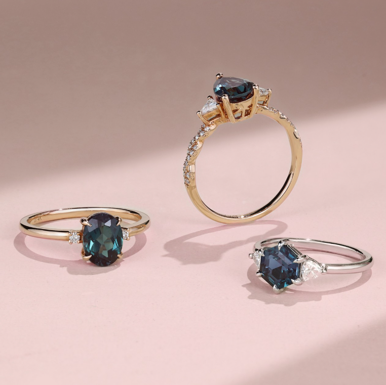alexandrite rings