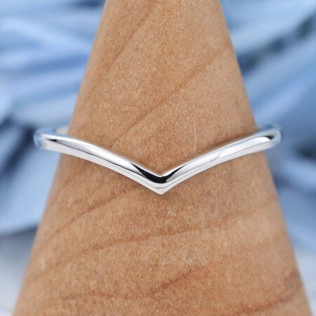 does sterling silver tarnish AMANDAFINEJEWELRY White Gold Wedding Band