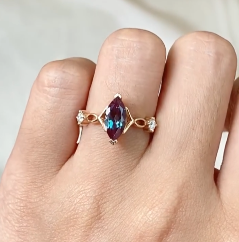 alexandrite rings