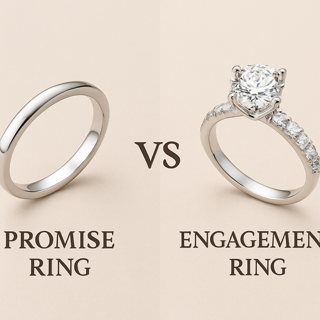 Promise Ring vs Engagement Ring