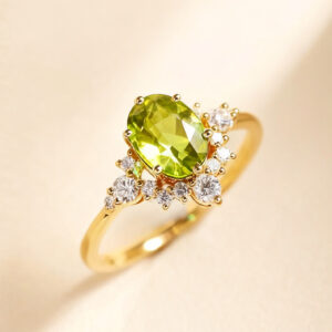 August Birthstone Rings – Peridot
