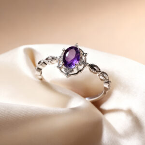February Birthstone Rings–Amethyst