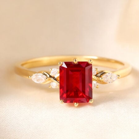 July Birthstone Rings – Ruby