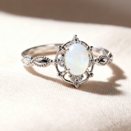 October Birthstone Rings – Opal