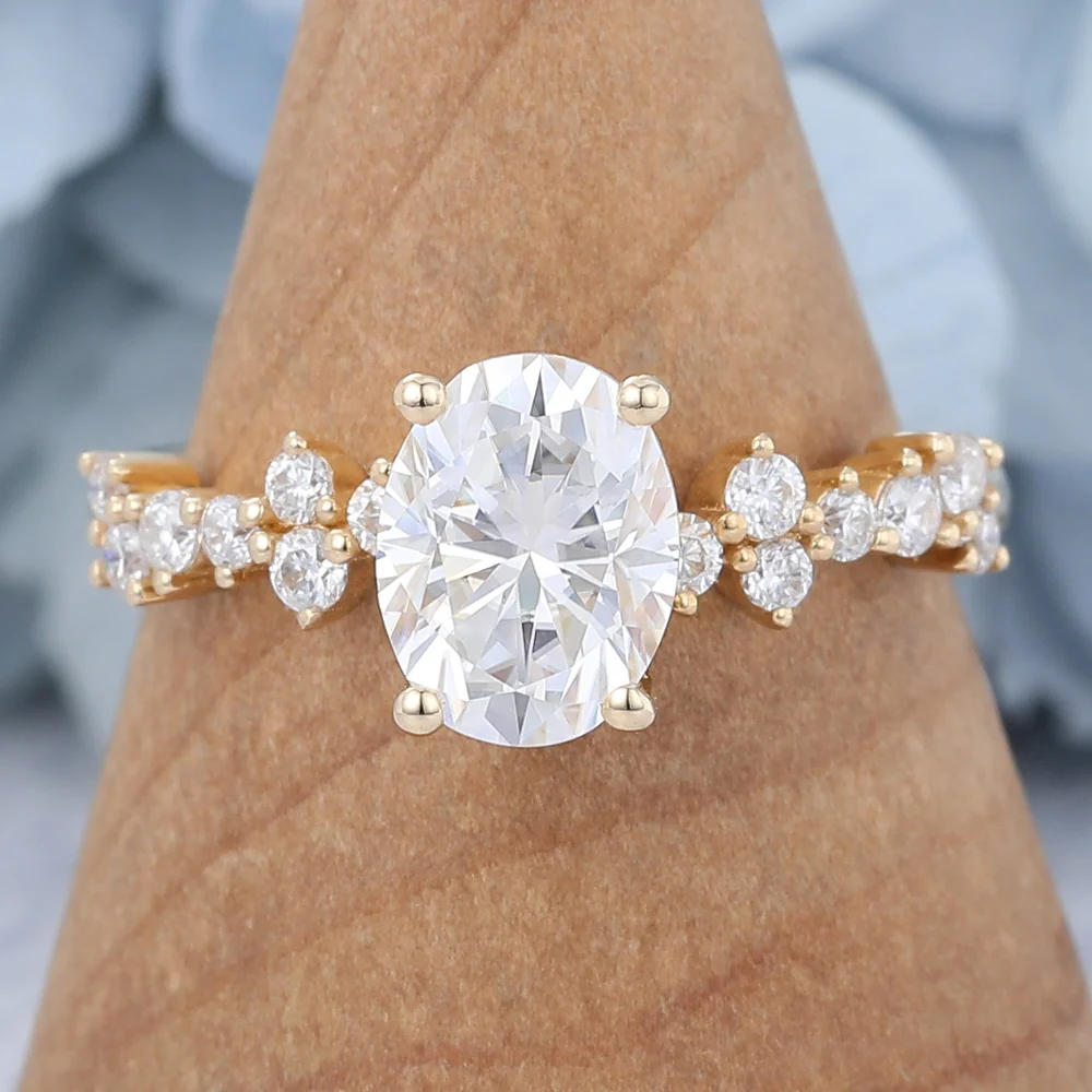 Moissanite Rings