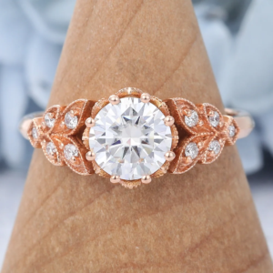 Moissanite Rings