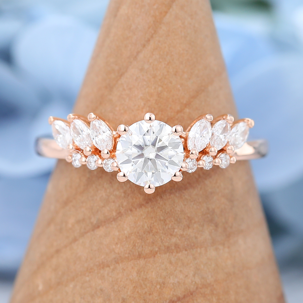 Moissanite Rings 1 Carat vs 2 Carat Moissanite