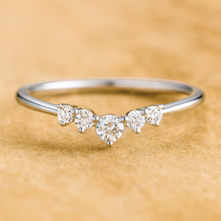 Self-Love Ring moissanite vs lab diamond